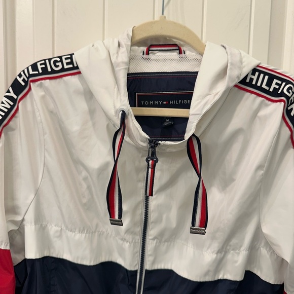 Tommy Hilfiger Colorblock Windbreaker Jacket M - Picture 3 of 7